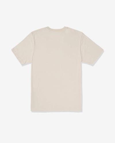 Volcom Buckel Up S/S T-Shirt - Off White Heather