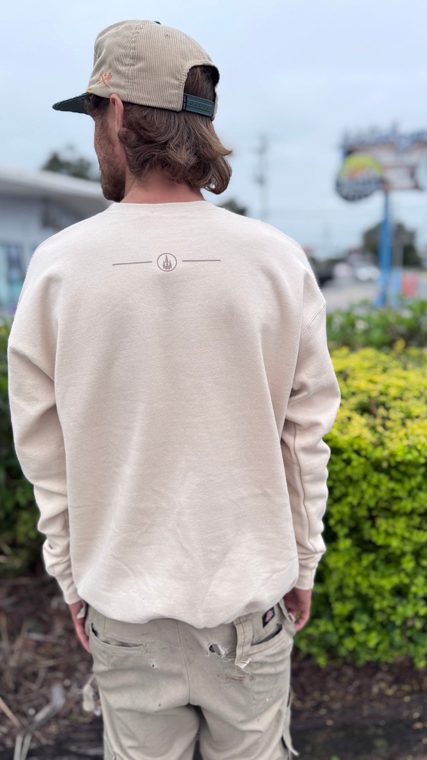 WBZ Built Tough Sweatshirt Sand