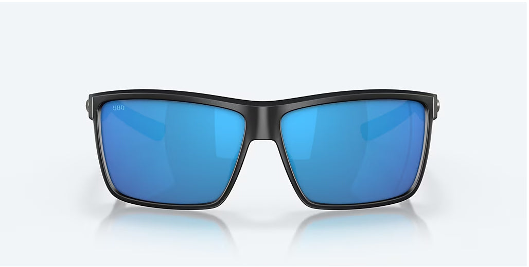 Costa Rinconcito Matte Black Blue Mirror 580G Polarized Sunglasses