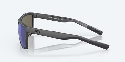 Costa Rinconcito Matte Grey Blue Mirror 580G Polarized Sunglasses