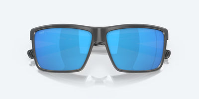 Costa Rinconcito Matte Grey Blue Mirror 580G Polarized Sunglasses