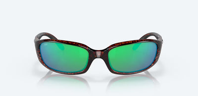 Costa Brine Tortoise Green Mirror 580G Polarized Sunglasses
