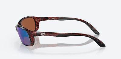 Costa Brine Tortoise Green Mirror 580G Polarized Sunglasses