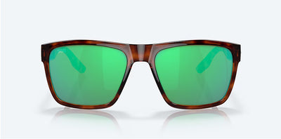 Costa Paunch XL Tortoise Green Mirror 580G Polarized Sunglasses
