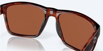 Costa Paunch XL Tortoise Green Mirror 580G Polarized Sunglasses