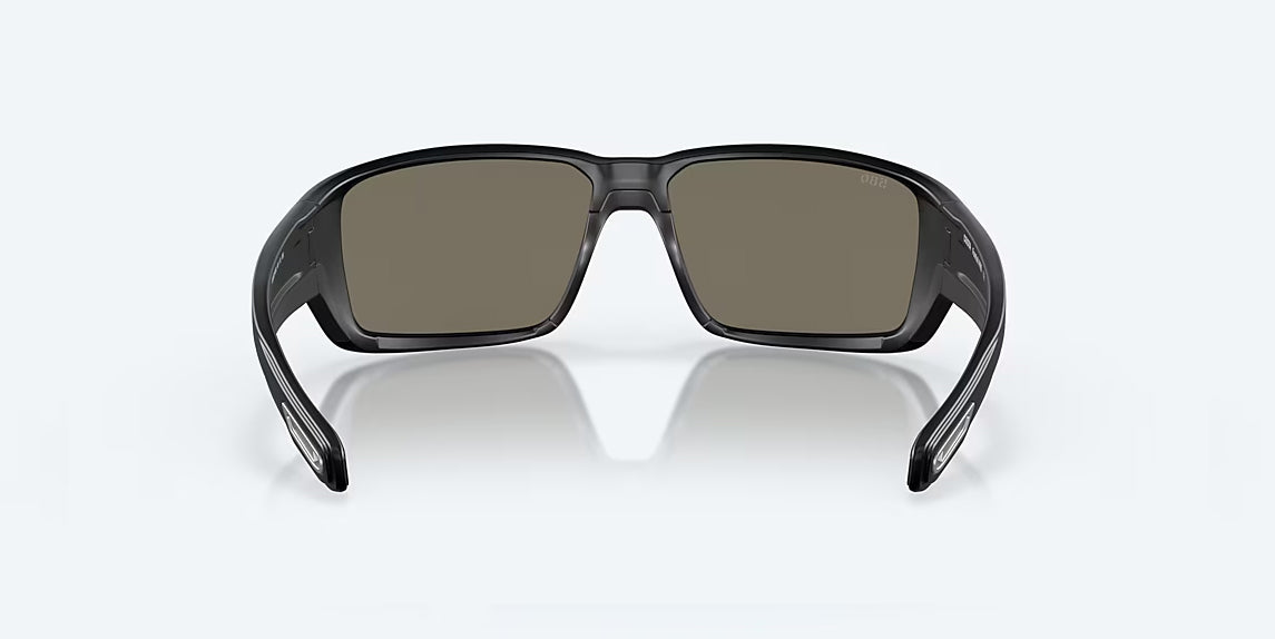 Costa Fantail Pro Matte Black Blue Mirror 580G Polarized Sunglasses