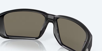 Costa Fantail Pro Matte Black Blue Mirror 580G Polarized Sunglasses
