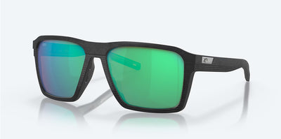 Costa Antille Net Black Green Mirror 580G Polarized Sunglasses