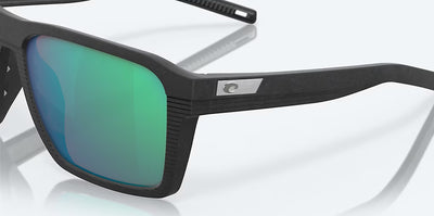 Costa Antille Net Black Green Mirror 580G Polarized Sunglasses