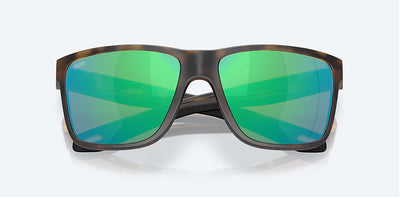 Costa Broadbill II Matte Tortoise Green Mirror 580G Polarized Sunglasses