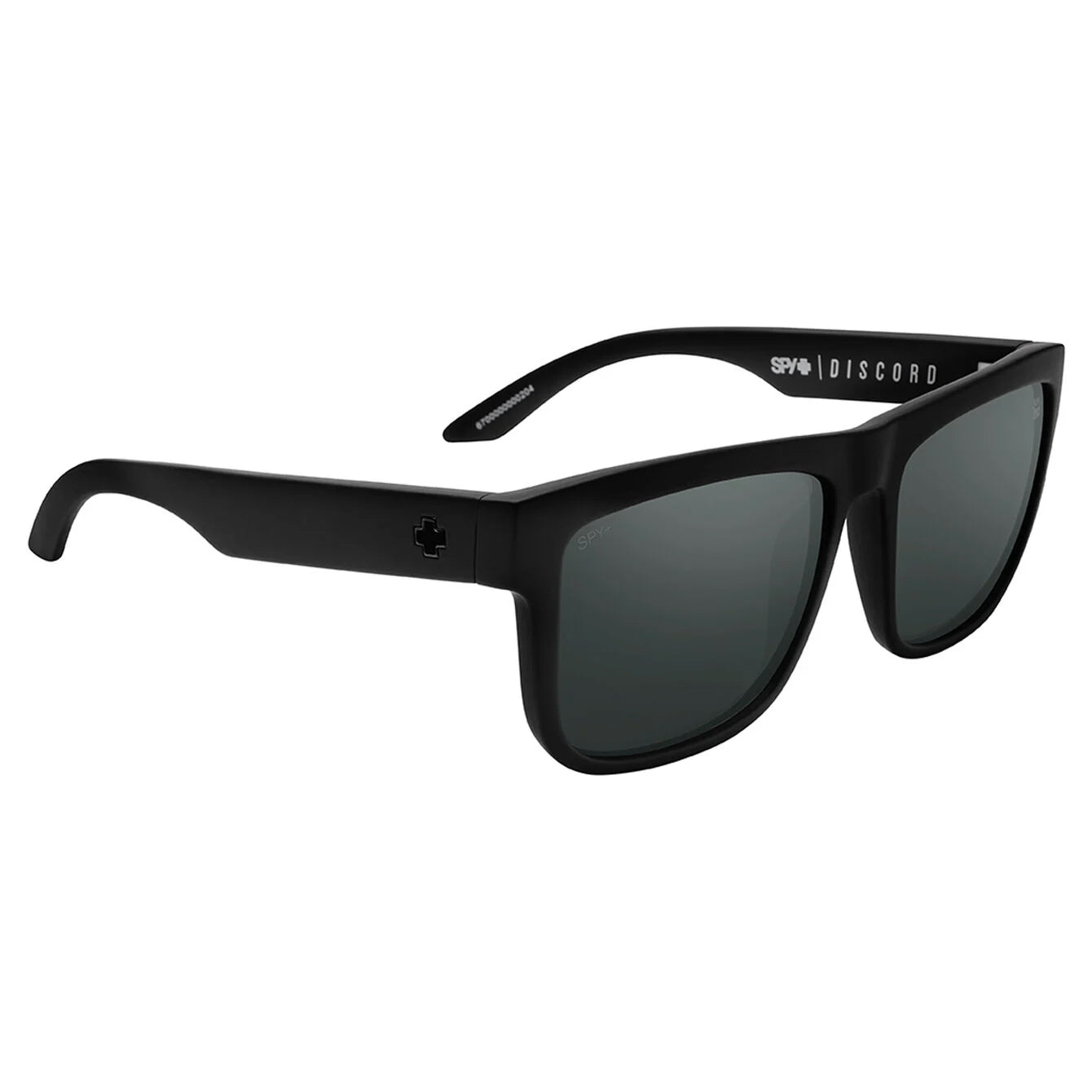 Spy Discord Matte Black Gloss Flag Sunglasses