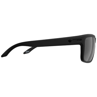 Spy Region Soft Matte Black - Happy Boost Polar Black Mirror Sunglasses