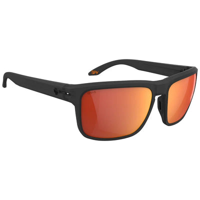 Spy Region XL ANSI Trans. Matt Black -Happy Boost Polar Orange Mirror Sunglasses