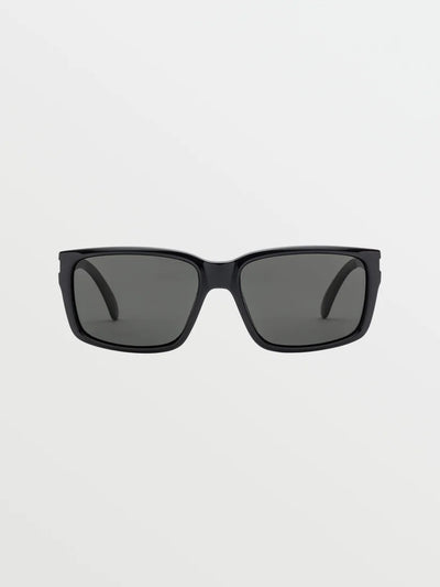 Volcom Stoneage Gloss Black/Gray Sunglasses