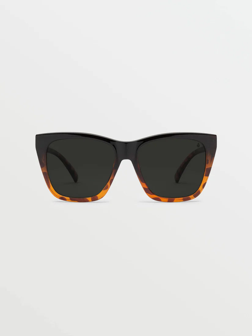 Volcom Looky Lou Gloss Darkside/Gray Polar Sunglasses