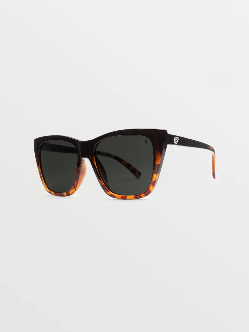 Volcom Looky Lou Gloss Darkside/Gray Polar Sunglasses