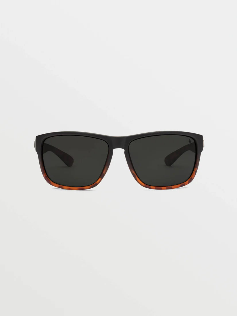 Volcom Baloney Matte Darkside/Gray Polar Sunglasses