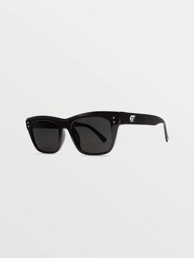 Volcom Stoneview Gloss Black/Grey Sunglasses