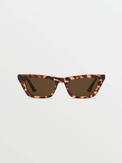 Volcom Peace Punk Matte Tort/Bronze Polar Sunglasses