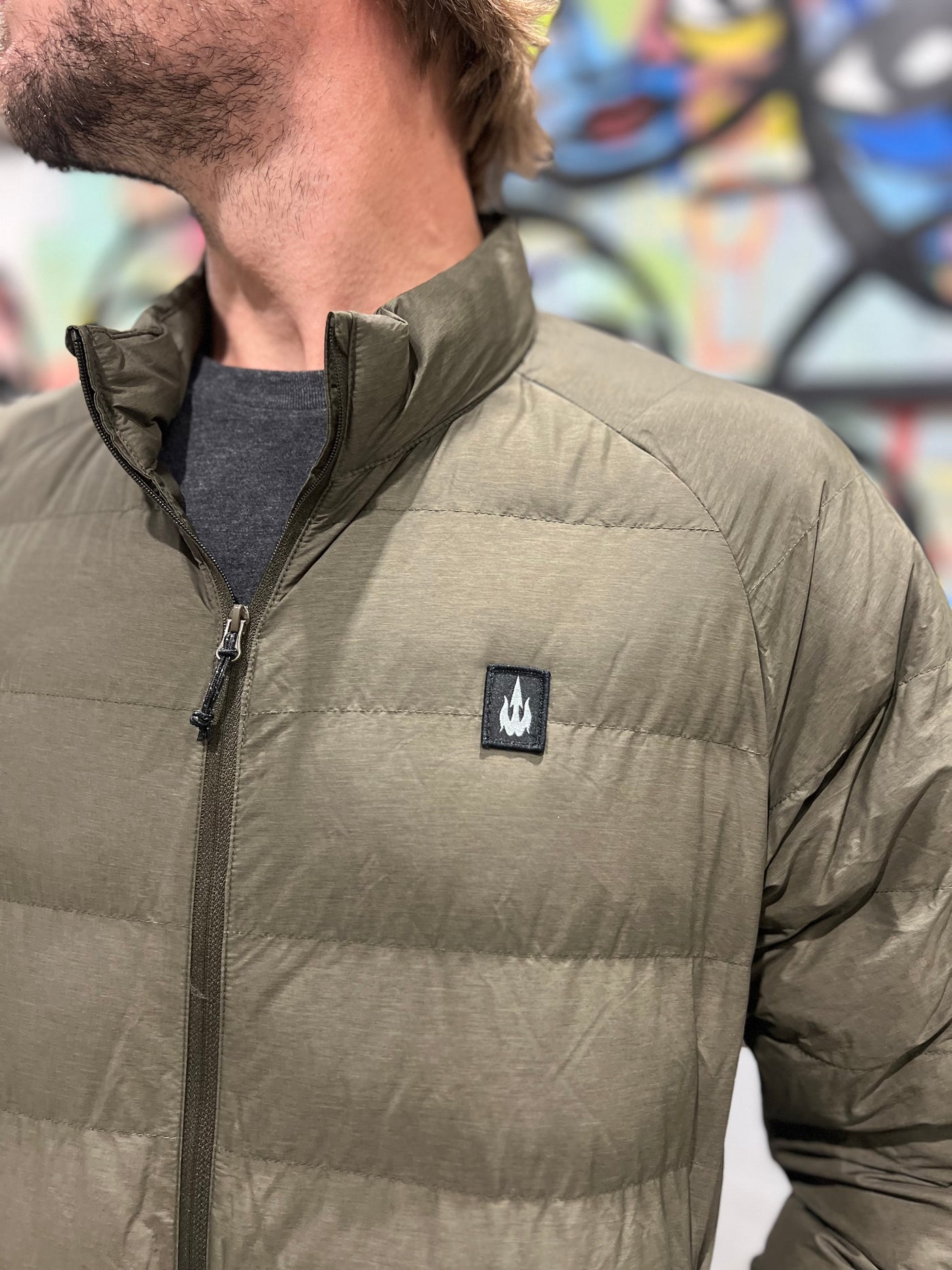 Waterboyz Longitude Puff Jacket Olive