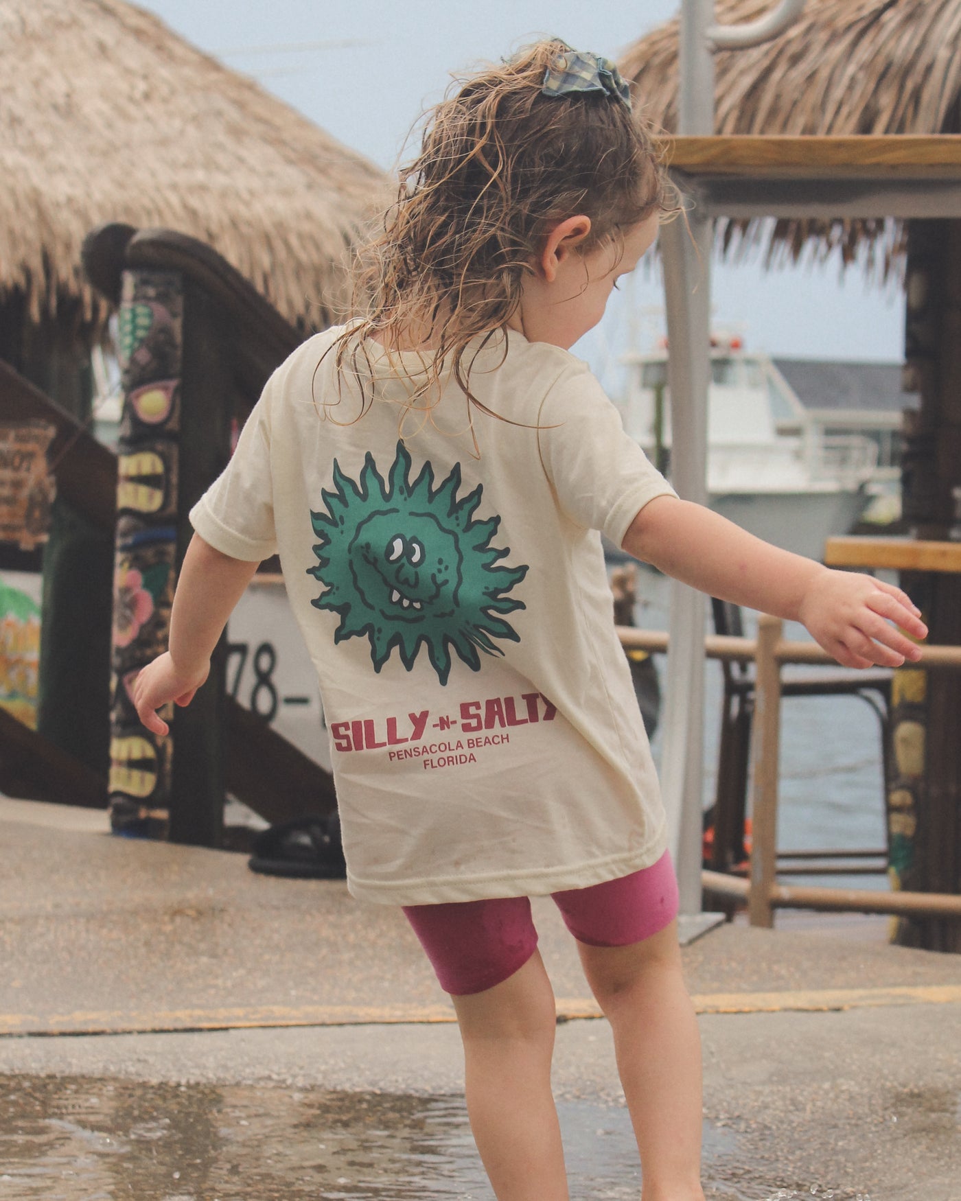 Local Sprouts Kids Silly S/S - Natural