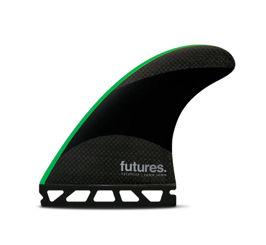 Futuros JJ Med. Techflex Thruster Negro/Verde