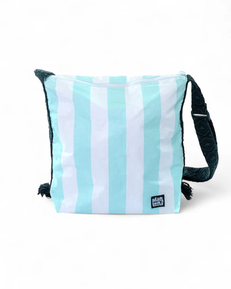 Marloru Seafoam Cabana Sunday Bag