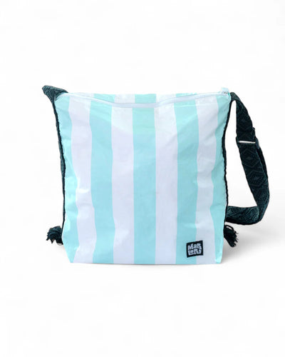 Marloru Seafoam Cabana Sunday Bag