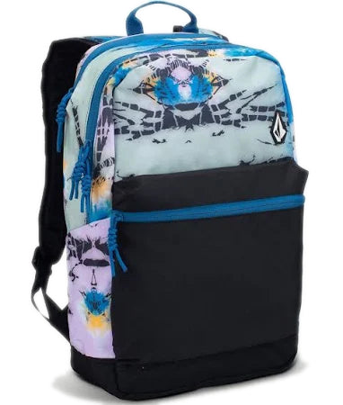 Volcom School Backpack Black Blue