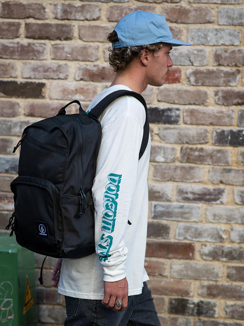 Shop Volcom Launch Backpack In Dark Slate - Fast Shipping & Easy Shop Volcom Launch Backpack In Dark Slate - Fast Shipping & Easy