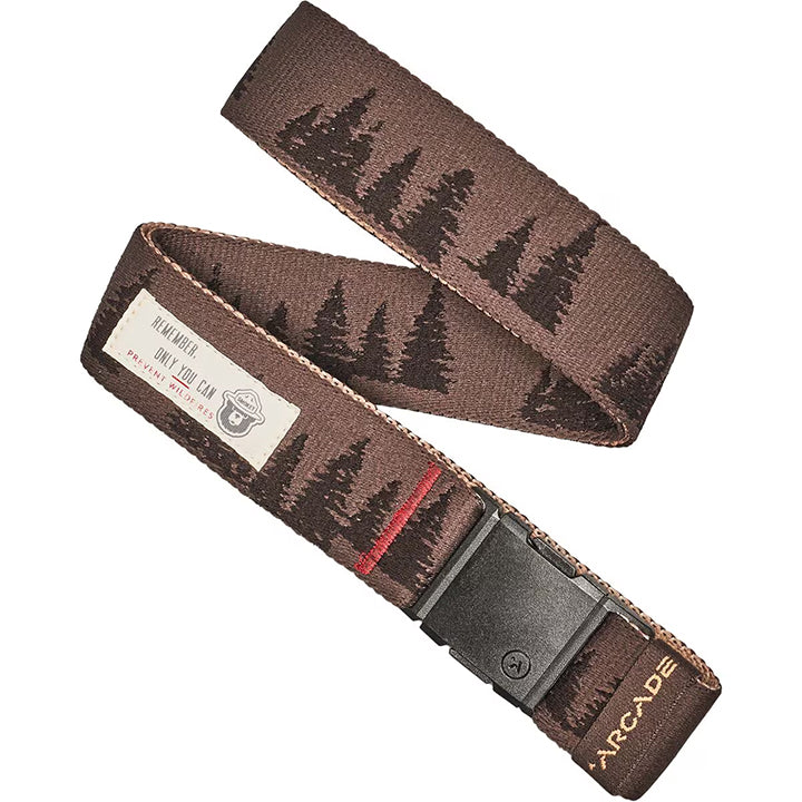 Arcade Smokey Bear Prevent Wildfires- Med Brown Belt