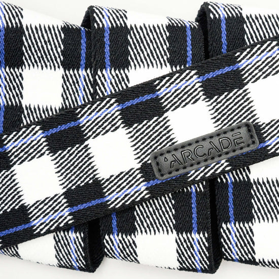 Arcade Plaid - Cobalt/Black