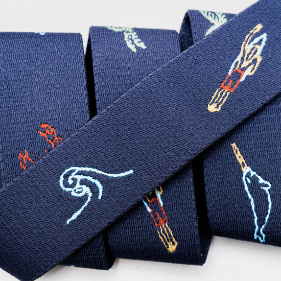 Arcade Save the Waves Belt -Navy