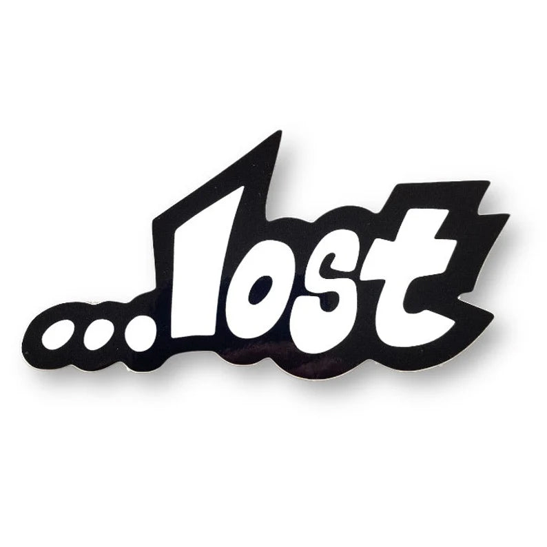 Lost Logo Sticker 6"