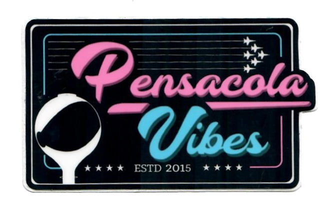 Pensacola Vibes Vice Sticker