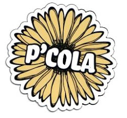 Sunflower P'cola Magnet