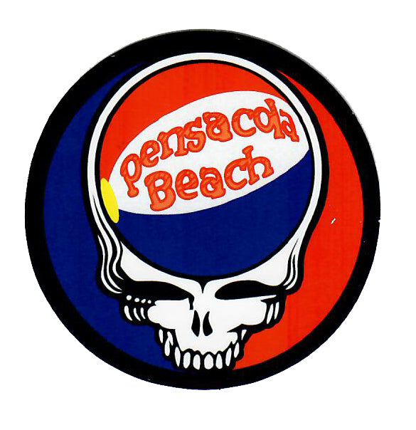 Grateful Dead Pensacola Beach Ball Sticker