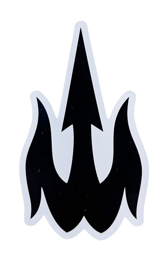 WBZ Trident Magnet 3.5" x 2"