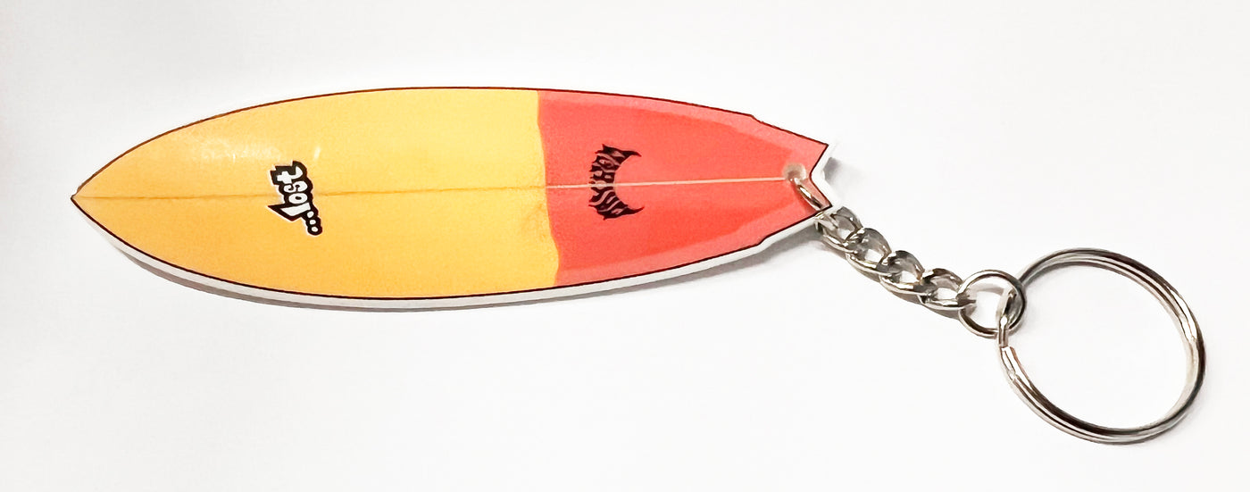 Lost Surfboard Keychain