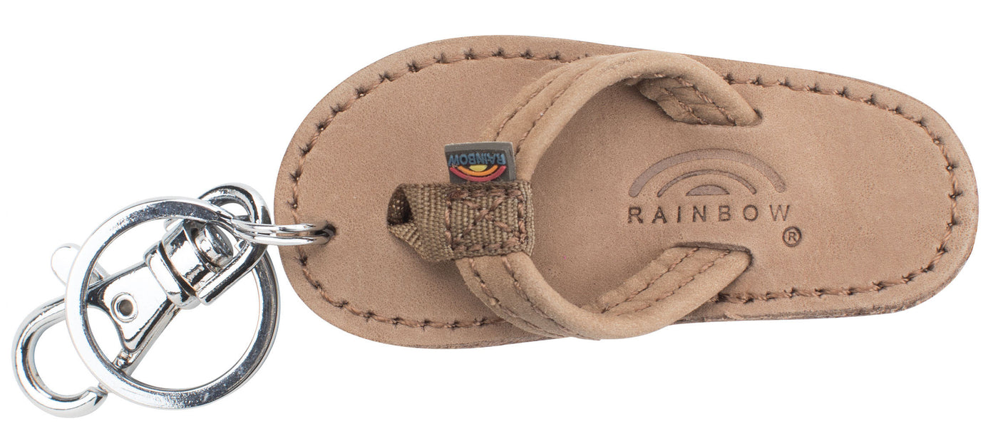 Rainbow Sandal Keychain