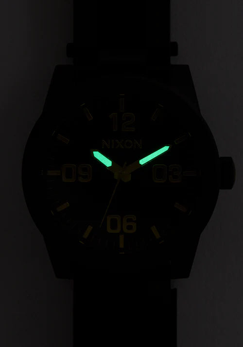 Nixon Corporal SS Matte Black/Gold Watch