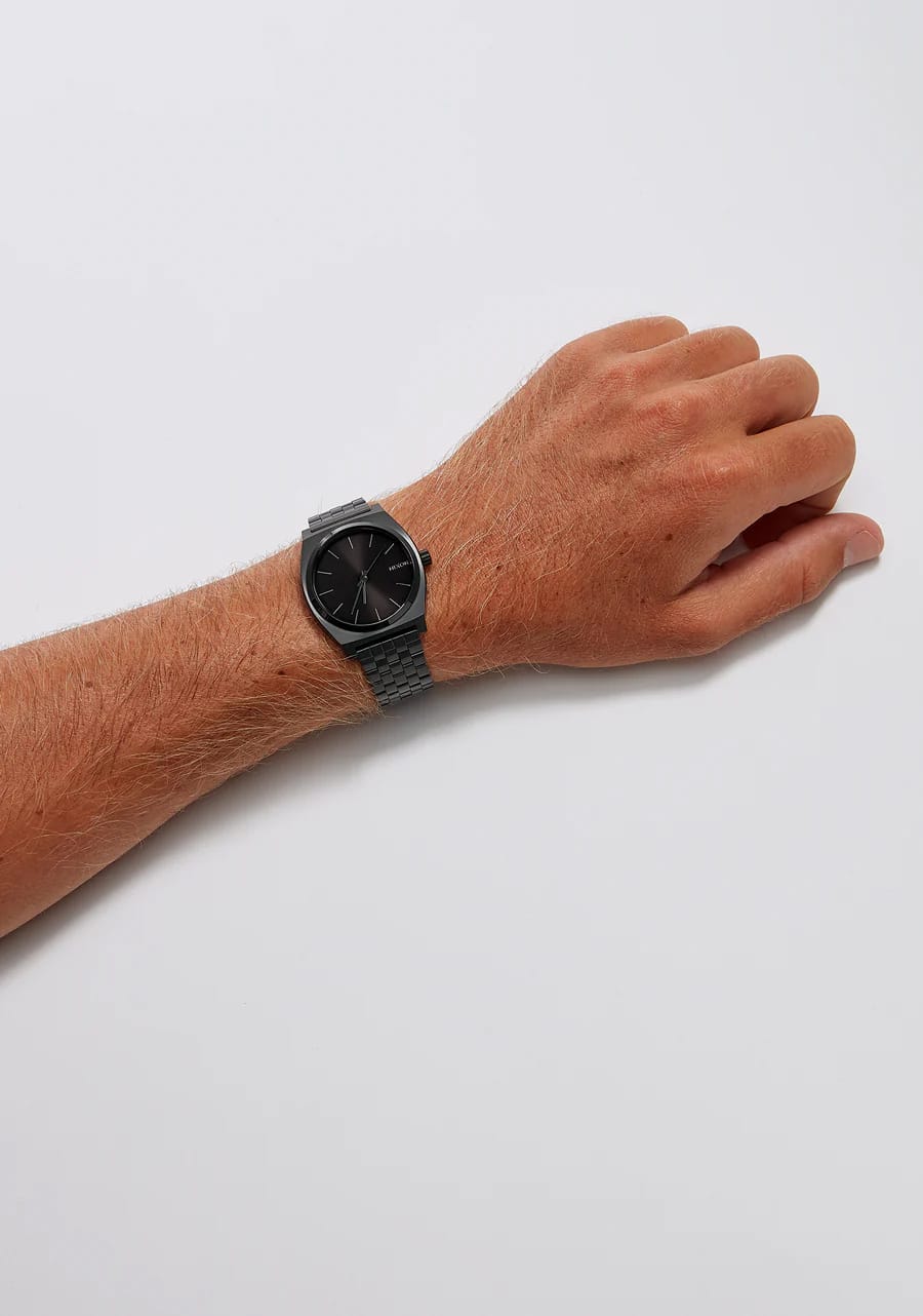 Nixon Time Teller All Black Watch – Waterboyz