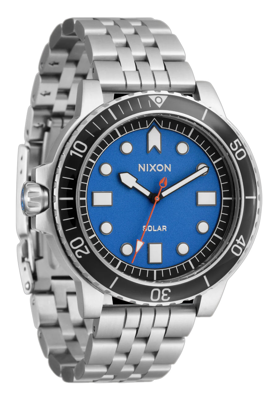 Nixon Stinger 44 Silver/Blue/Black Watch