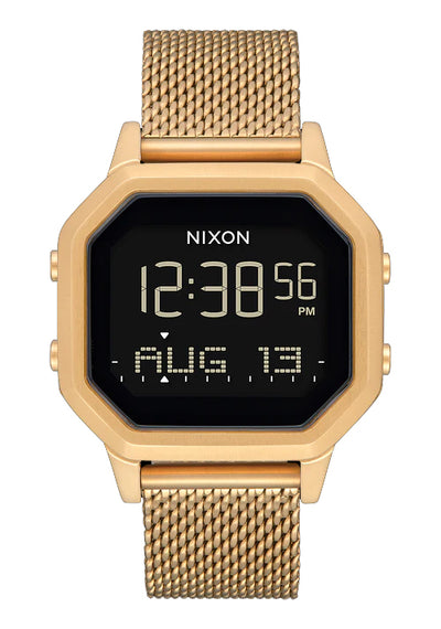 Nixon Siren Milanese All Gold Watch