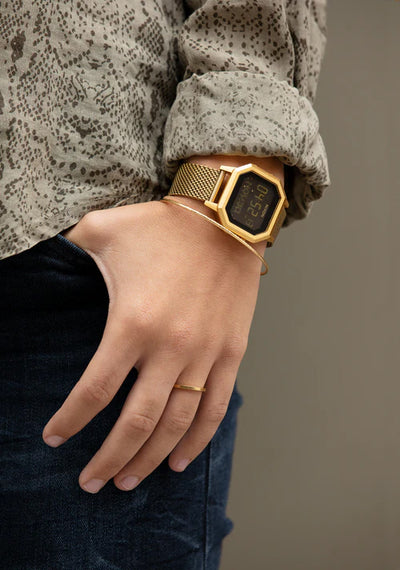 Nixon Siren Milanese All Gold Watch