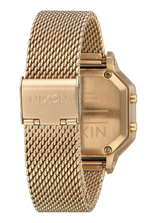 Nixon Siren Milanese All Gold Watch