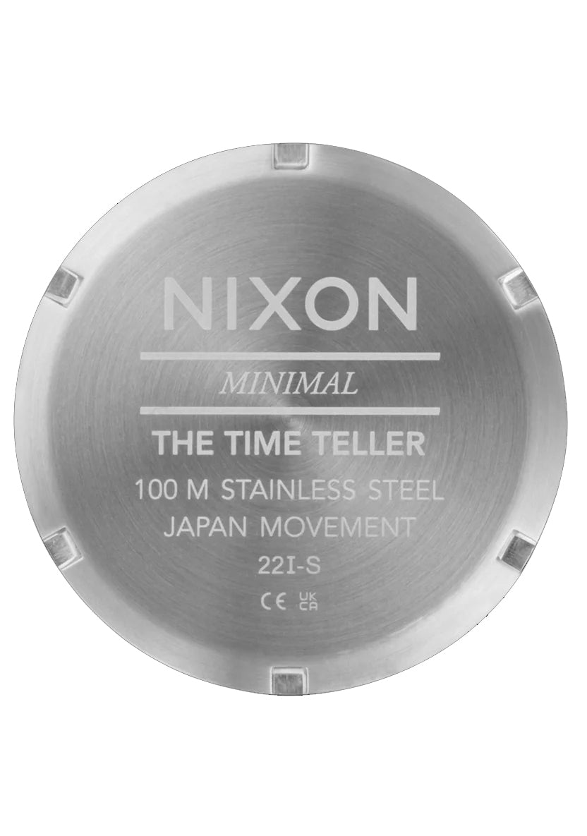 Nixon Med. Time Teller  Silver/Pink Watch