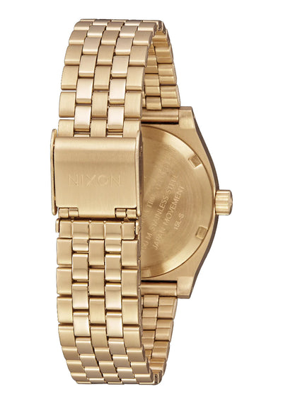 Nixon Medium Time Teller Lt. Gold/ Vintage White Watch