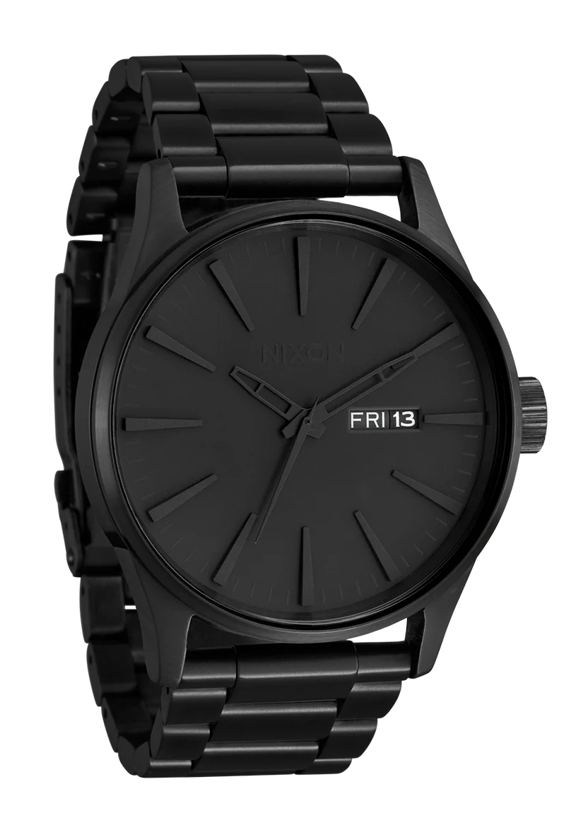 Nixon Sentry Stainless Steal All Black/Black Watch