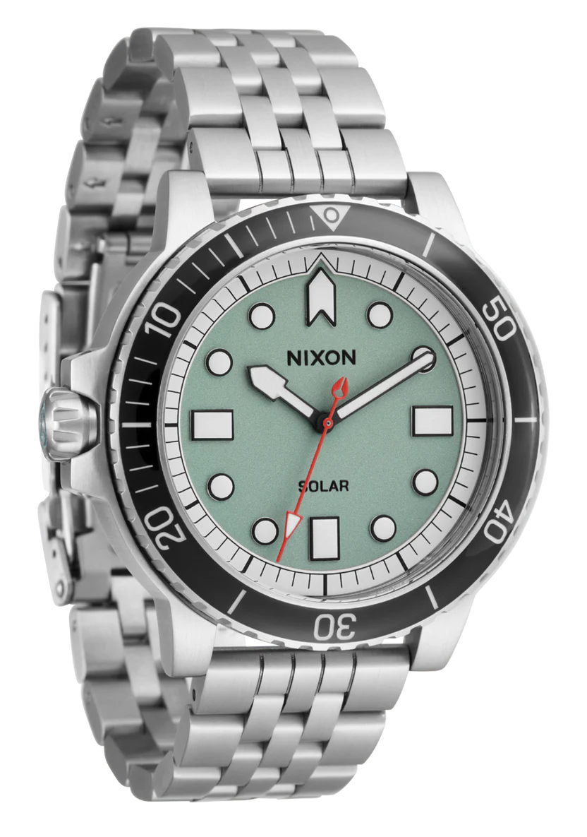 Nixon Stinger 44 Silver/Jade/white Watch